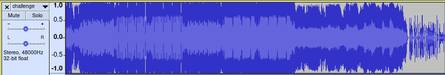 Audacity - challenge.wav